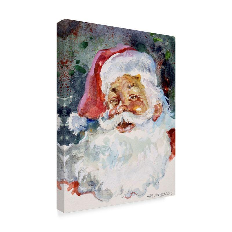 Trademark Fine Art Hal Frenck " Santa Face " by Hal Frenck