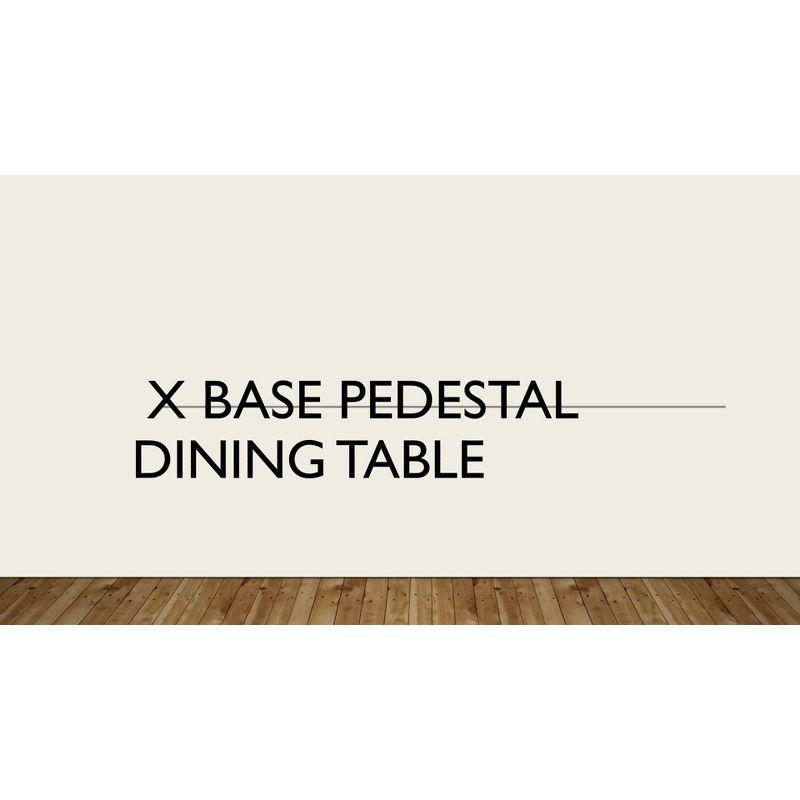 Carolina Living Winslet X Base Dining Table