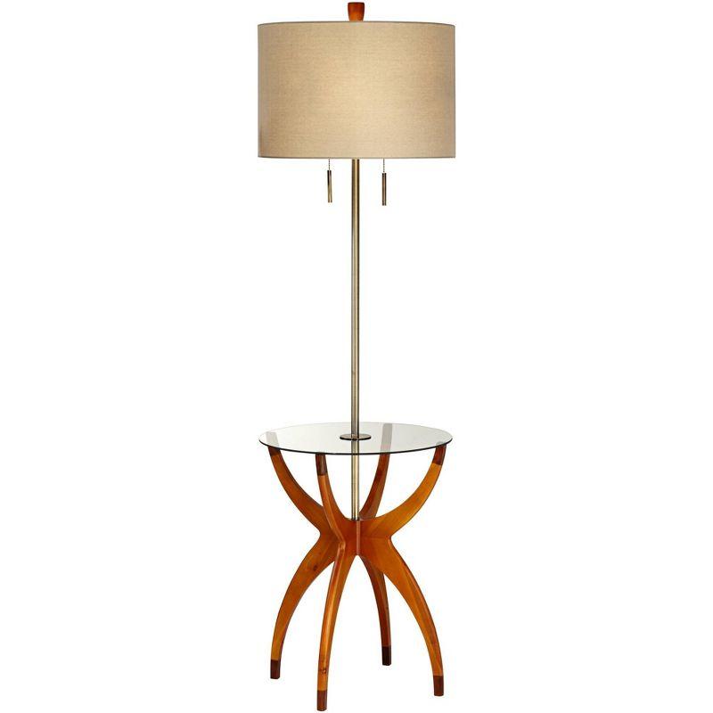 Pacific Coast Lighting Vanguard 64" Mid-Century Modern Tray Floor Lamp