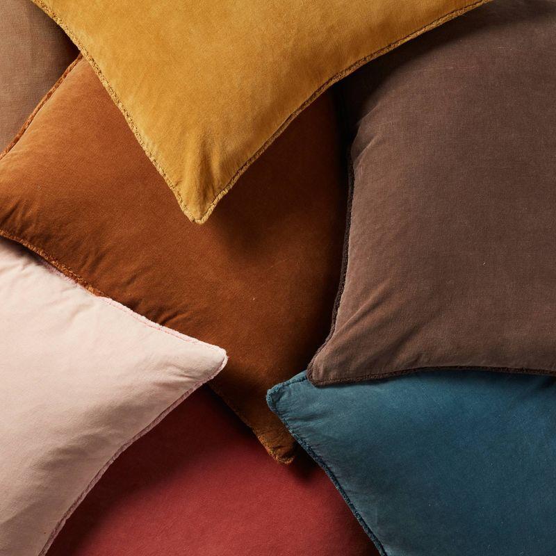 26"x26" Oversized Dapperly Square Throw Pillow Dark Taupe - Jaipur Living: Cotton Knit, Removable Cover, Indoor Use