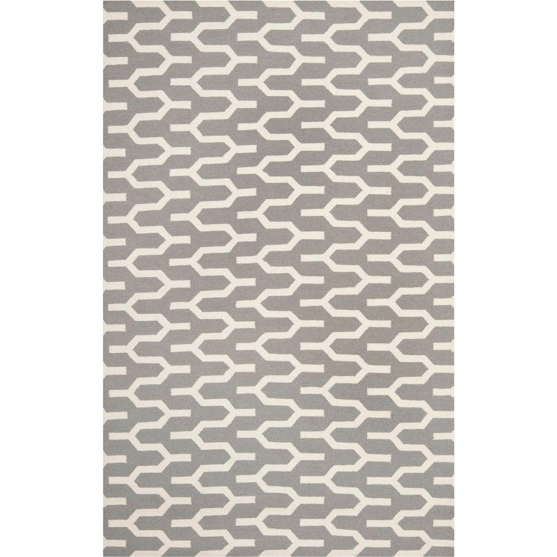 Dhurries DHU630 Hand Woven Area Rug  - Safavieh