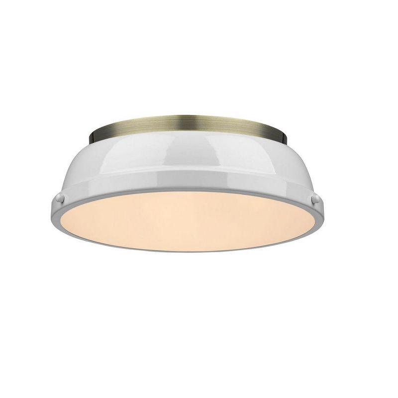 Golden Lighting Duncan Flush Mount - 14"