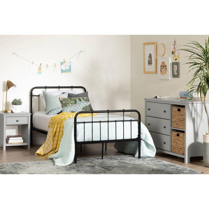 South Shore Cotton Candy Twin Platform Bed