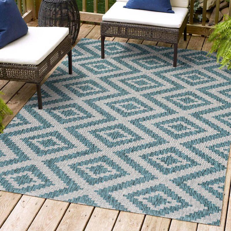 Sintra Diamond  Indoor/Outdoor Area Rug - JONATHAN Y