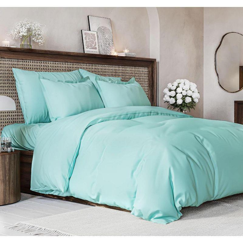 CGK Linens Premium Hotel Quality Soft & Cooling Duvet Cover Set