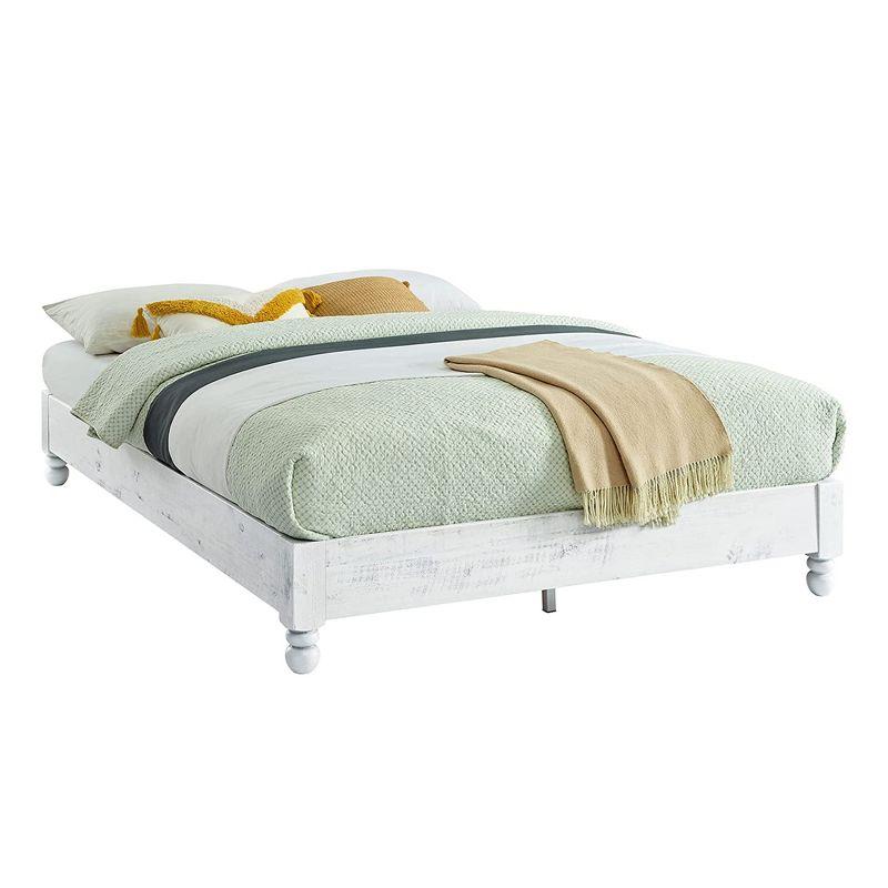 Millwood Pines 12" Wood Bed Frame