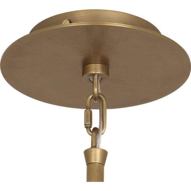 Galaxy 1 - Light Warm Brass Single Pendant