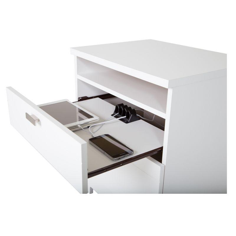 Reevo 2 Drawer Nightstand