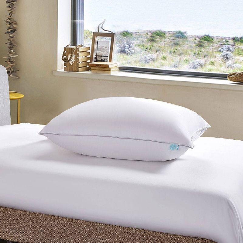 King Size White Cotton Down Hypoallergenic Pillow