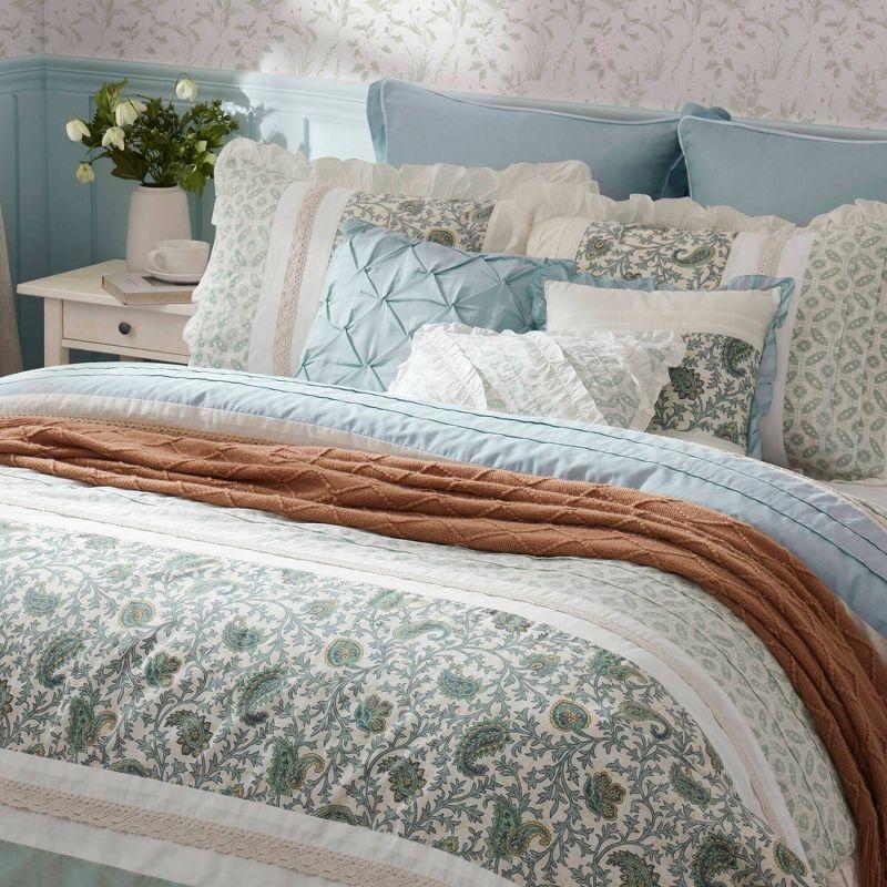 Madison Park Dawn 9 Piece Cotton Percale Comforter Set