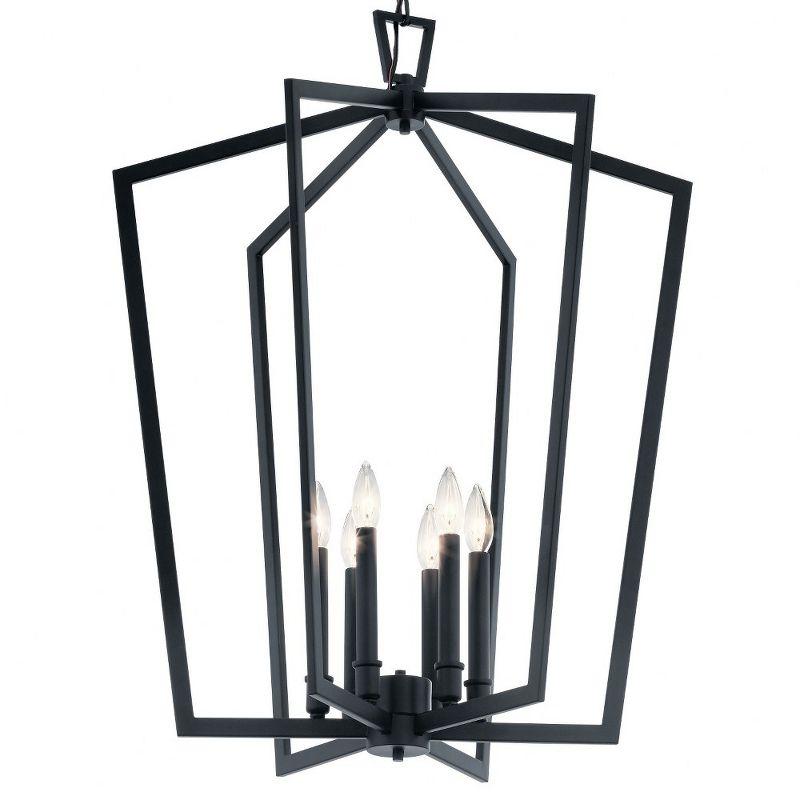 Kichler Lighting Abbotswell 6 - Light Pendant in  Black