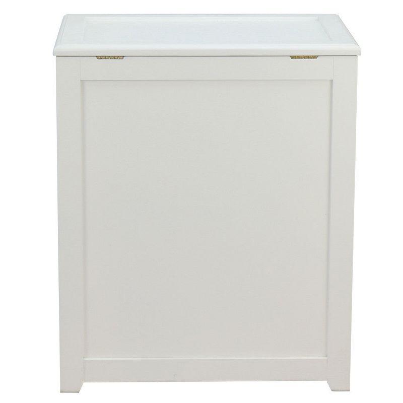 Wood Cabinet Laundry Hamper with Handles