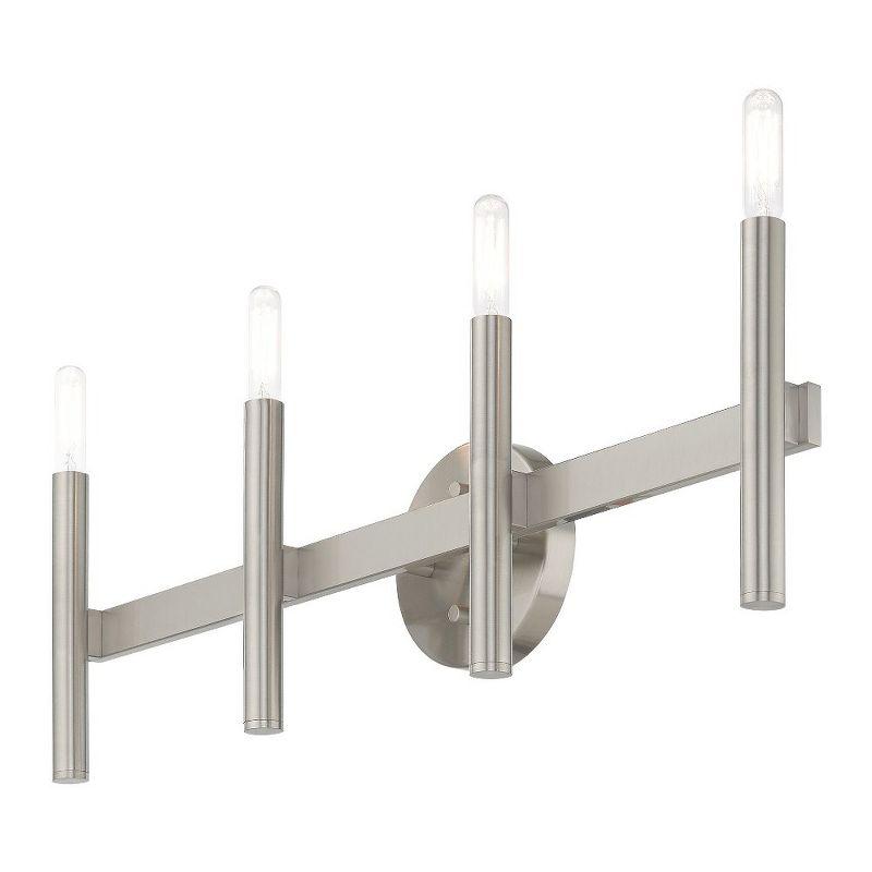 Livex Lighting Copenhagen 4 - Light Vanity in  Brushed Nickel