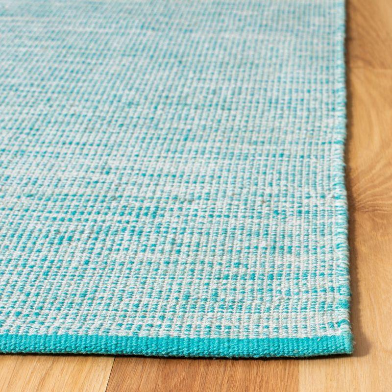 Montauk MTK250 Hand Woven, Flat Weave Indoor Accent Rug - Aqua/Blue - 4'x6' - Safavieh