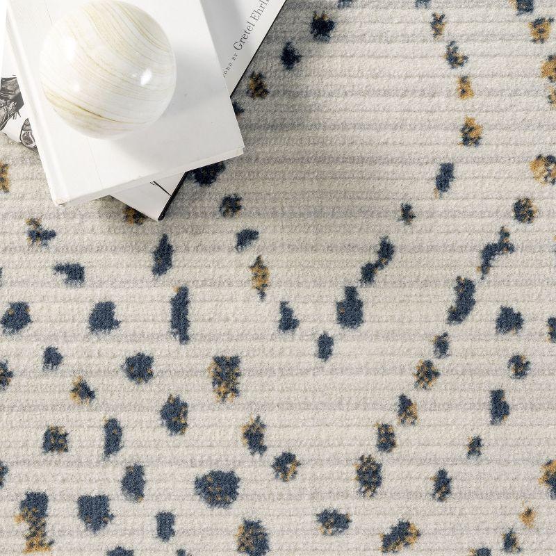 Nuloom Mila Moroccan 8x10 Indoor Area Rug for Living Room Bedroom Dining Room Kitchen, Beige/Ivory