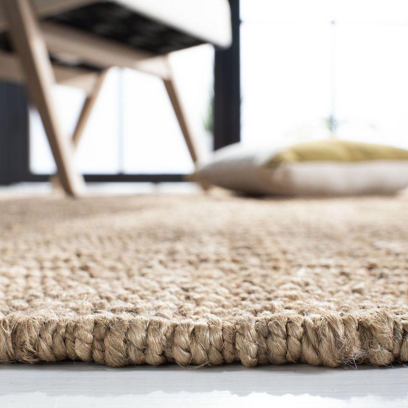 Natural Fiber NF368 Hand Woven Runner Rug - Grey - 2'6"x12' - Safavieh.