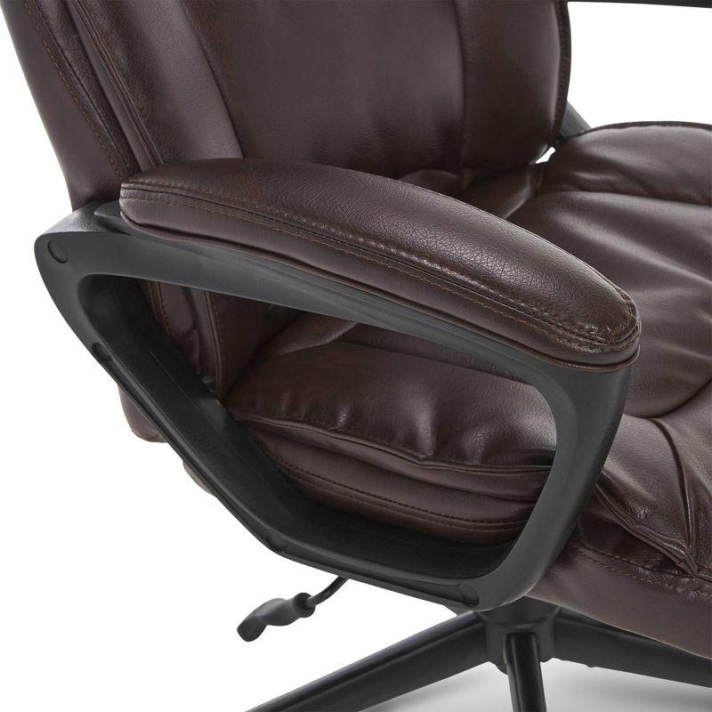 Style Hannah Office Chair Bonded Leather Comfort - Serta