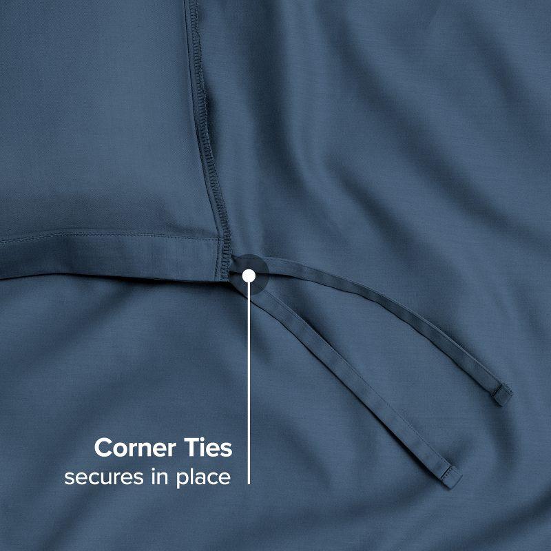 400 Thread Count Organic Cotton Sateen Duvet Cover Set