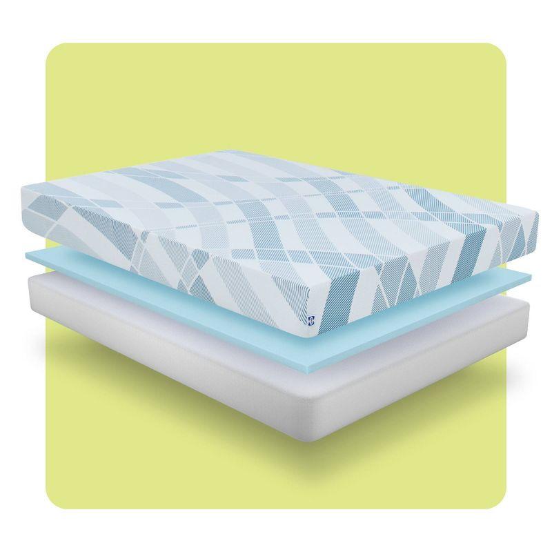 Twin 8" Gel Memory Foam Adjustable Mattress