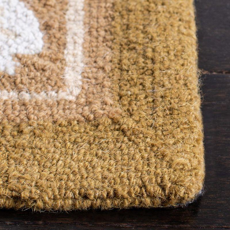 Chelsea Hand Hooked Wool Animal Print Rug