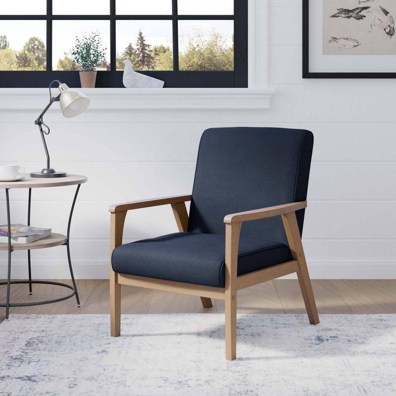 Lara Exposed Arm Accent Chair - Brookside Home