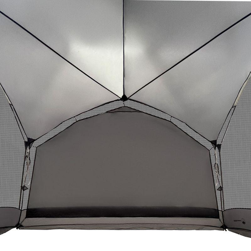 Wakeman Outdoors 12x10 Pop Up Canopy Screen Tent with Mosquito Net for Camping or Parties, Navy