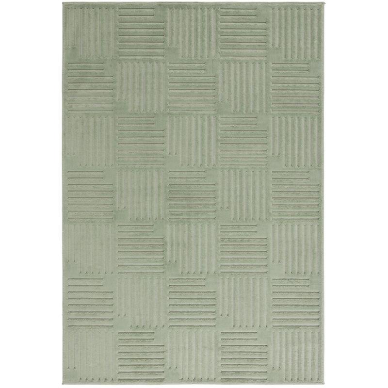 Selena SLE678 Power Loomed Indoor Area Rug - Green - 4'x6' - Safavieh