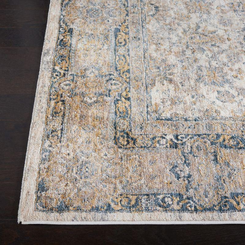 Valencia 570 Area Rug In Ivory / Blue