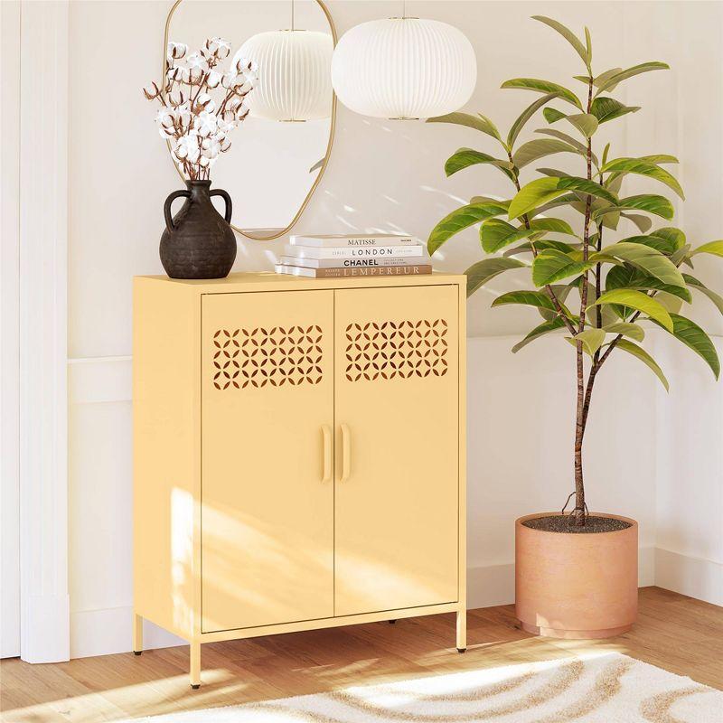 Annie Metal 2-Door Accent Cabinet