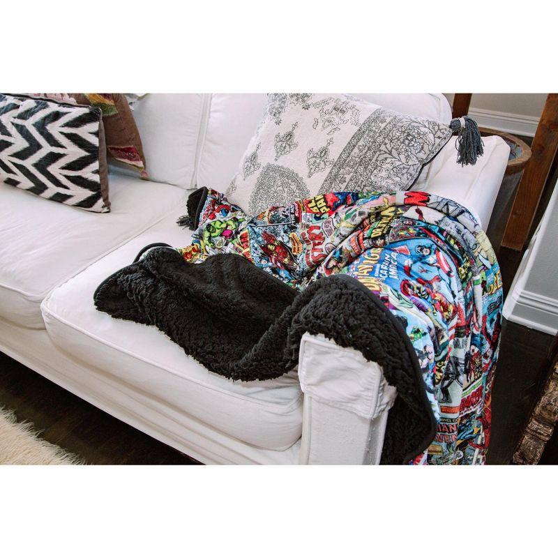 Surreal Entertainment Plain Weave / Muslin Throw Blanket