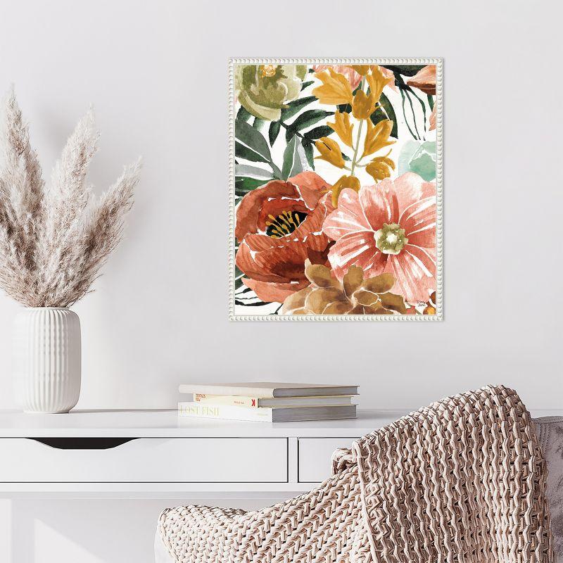 Amanti Art Mixed Floral Chic II by Dina June Framed Canvas Wall Art