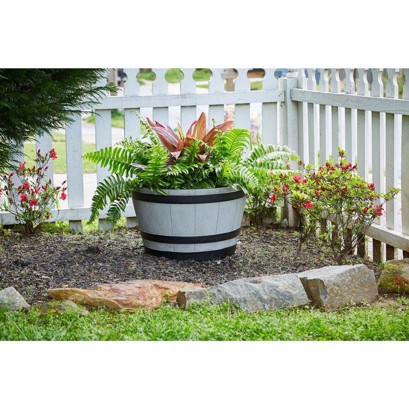 Southern Patio Whiskey Barrel Planter - Southern Patio