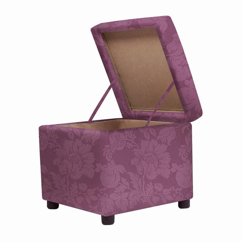 Jennifer Taylor Home Jacob 18" Storage Cube Ottoman