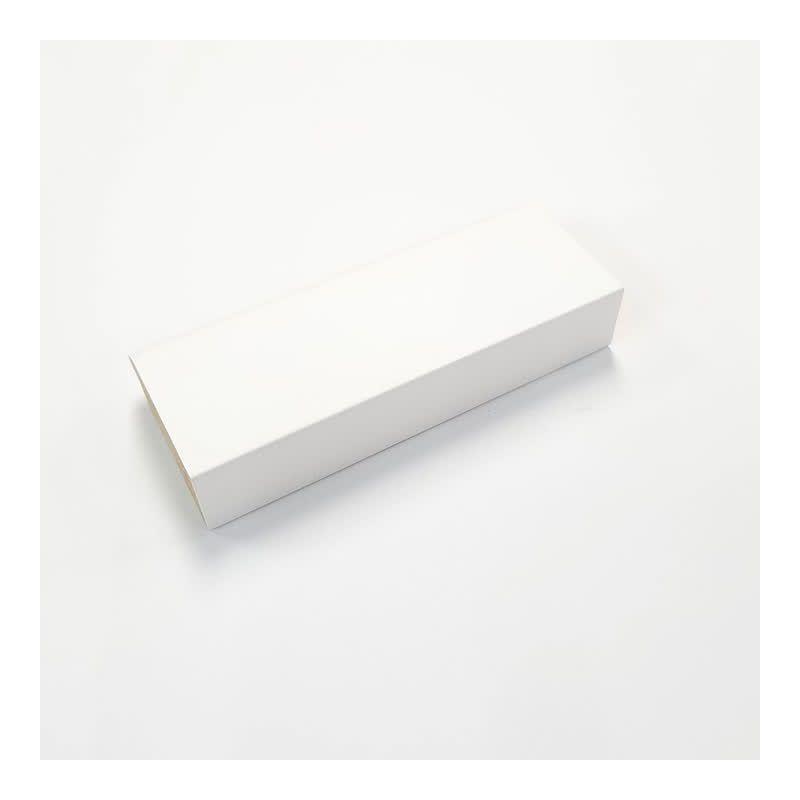 Amanti Art Blanco White Wood Picture Frame Opening Size 18x24 in.