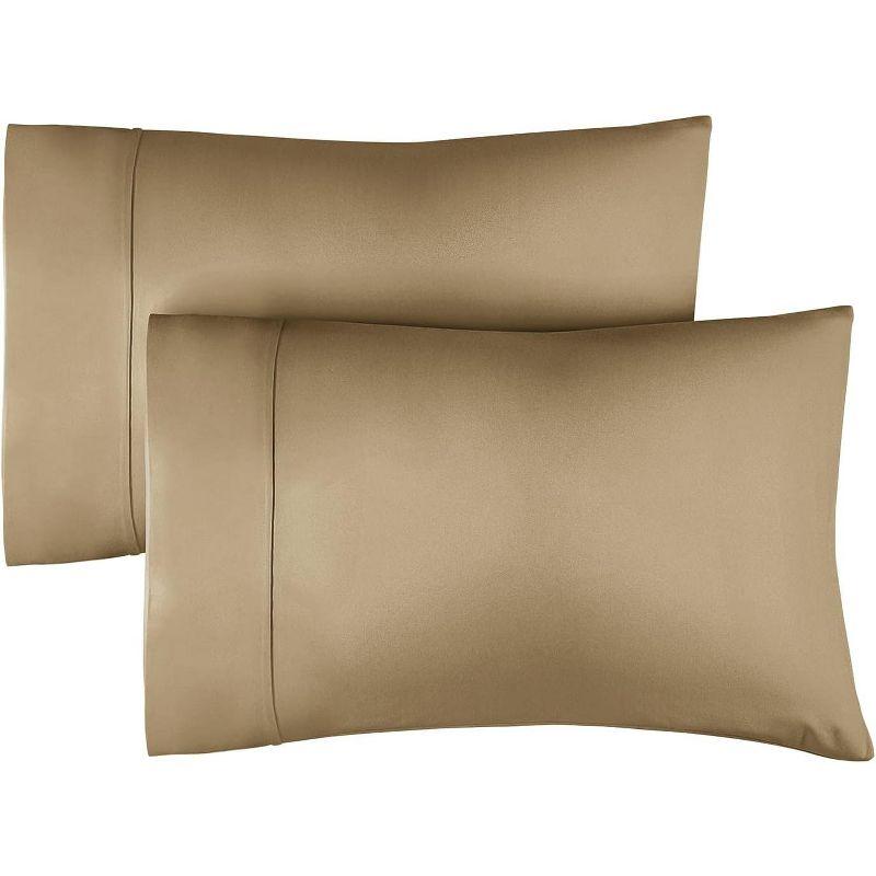 CGK Linens Hotel Quality 400 Tread count 100% Cotton Pillowcase Covers - Set of 2