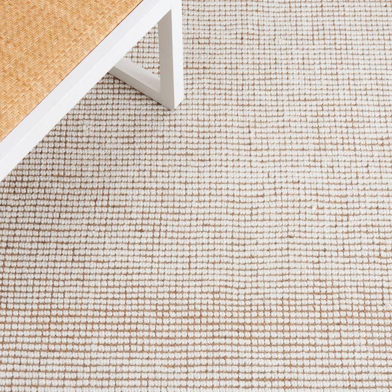 Natural Fiber NF826 Hand Woven Indoor Area Rug - Ivory/Natural - 4'x6' - Safavieh