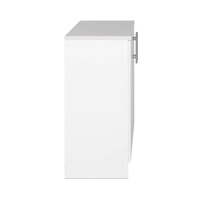 Elite 16" Deep Home Storage Base Cabinet with Melamine Countertop - Prepac