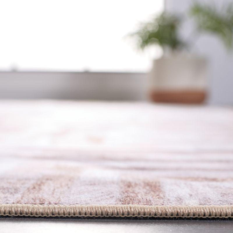 Faux Hide FAH549 Power Loomed Machine Washable Area Rug - Beige/Brown - 8'x10' - Safavieh.