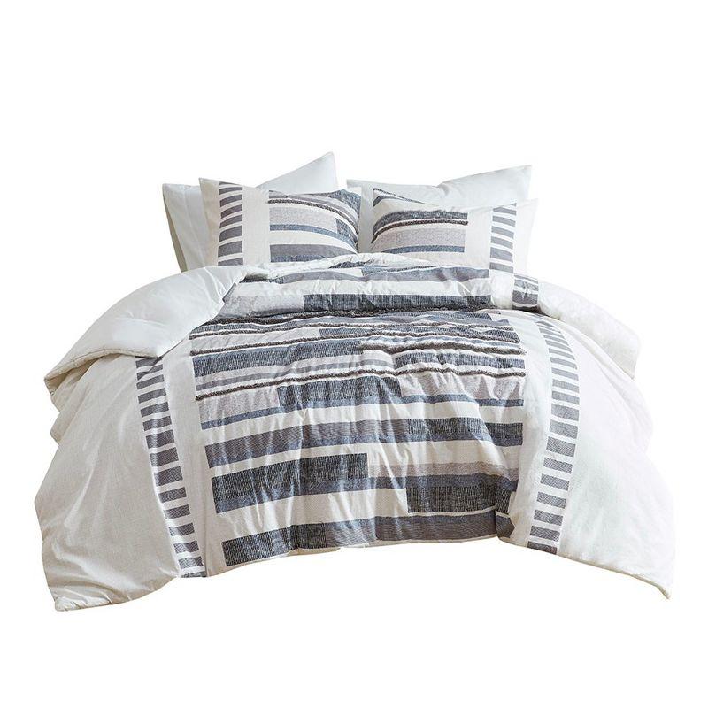 Oconnor 3 Piece Boho Cotton Printed Comforter Set with Trims
