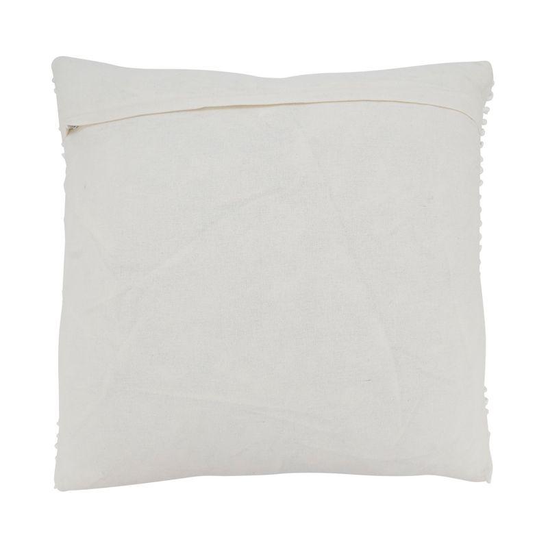 Saro Lifestyle Textured Woven Diamond Throw Pillow Cover