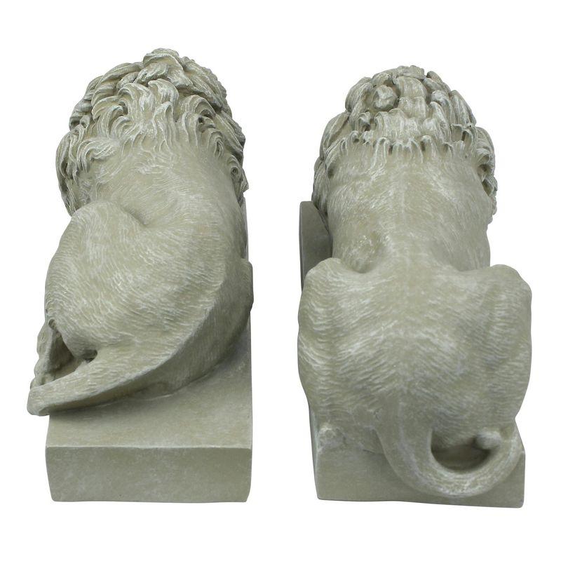 2 Piece Lions from the Vatican Figurines