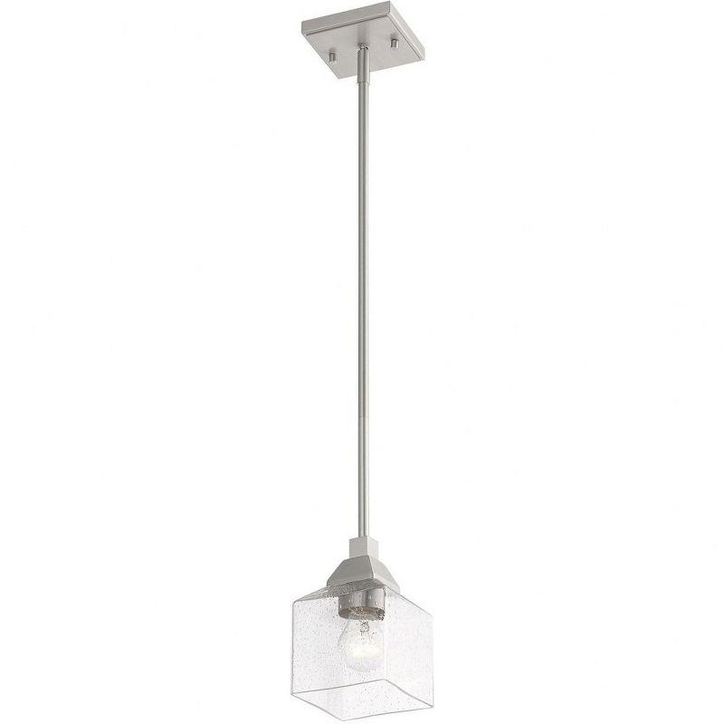 Livex Lighting Aragon 1 - Light Pendant in  Brushed Nickel