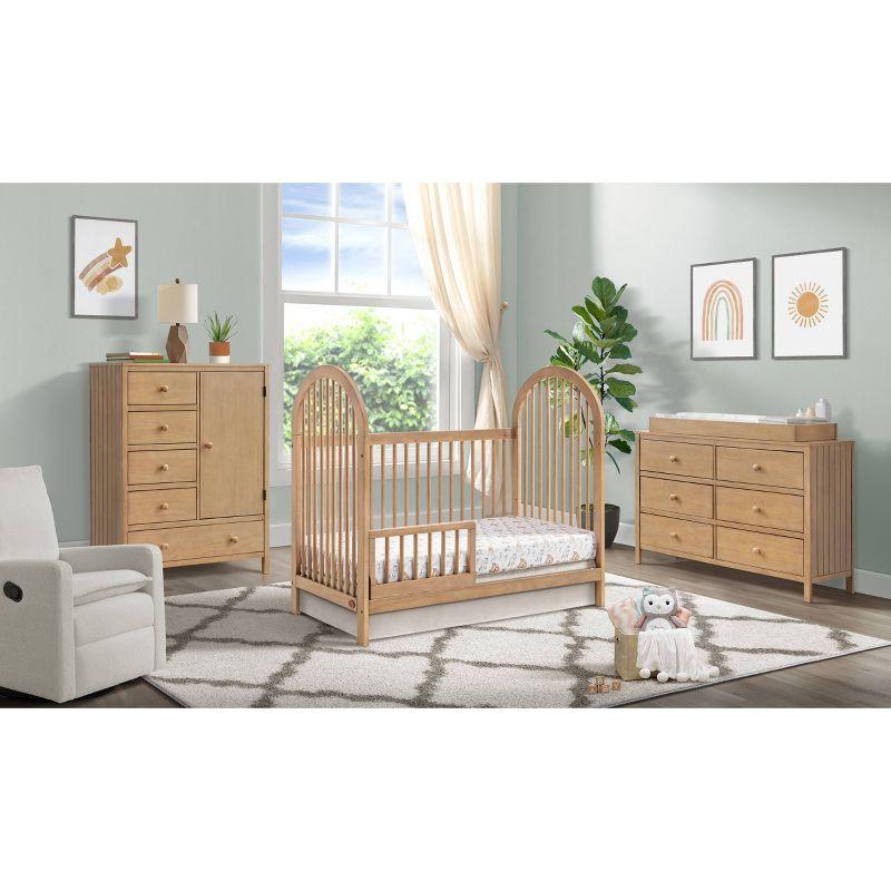 Honey Wood Crib to Toddler Bed Guard Rail