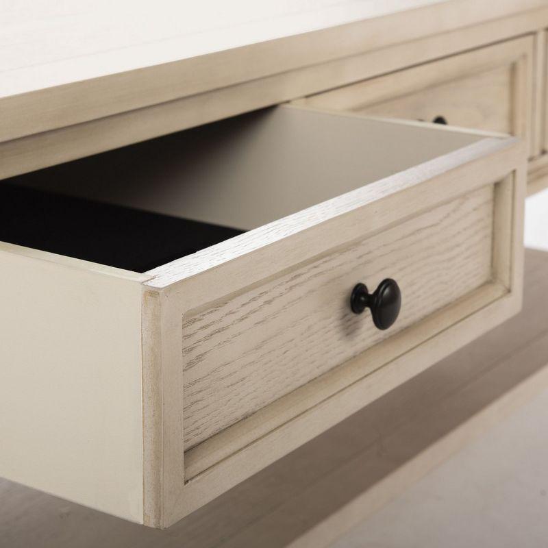 Manelin Coffee Table - White Washed - Safavieh