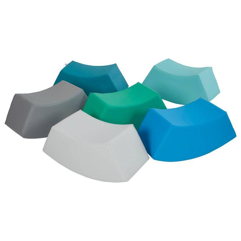 Factory Direct Partners 6pc SoftScape Ring Around Kids' Seating Set