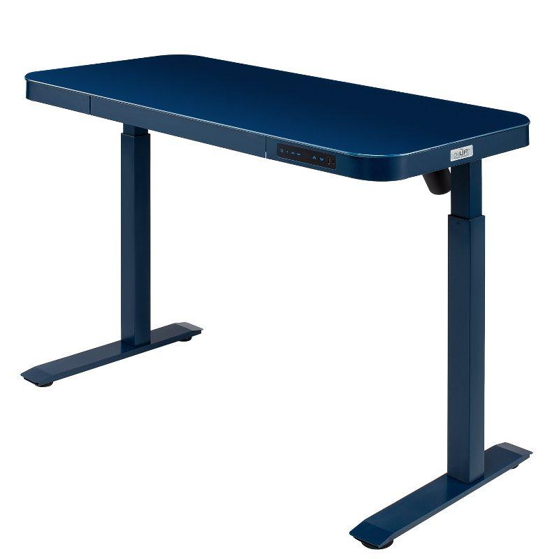 airLIFT 48" W Electric Adjustable Height Tempered Glass Desk
