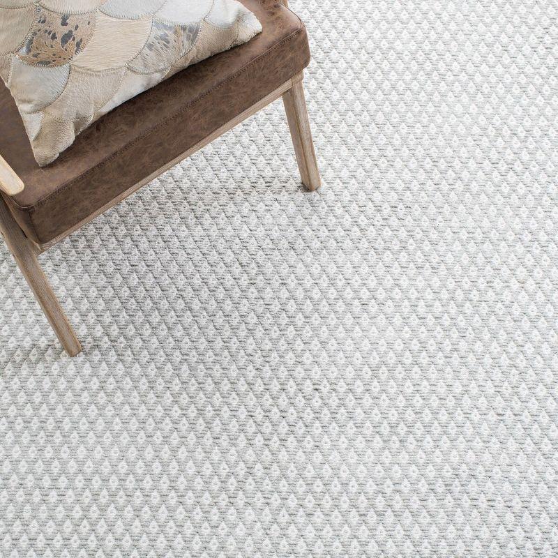 Boston BOS685 Power Loomed Accent Rug - Grey - 2'6"x4' - Safavieh.