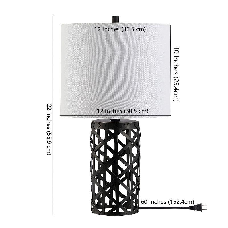 Berny Table Lamp - 22 Inch Height - TBL4264 - Black - Safavieh