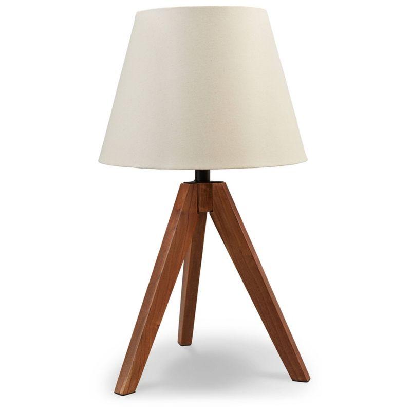 Hacı Solid Wood Tripod Lamp