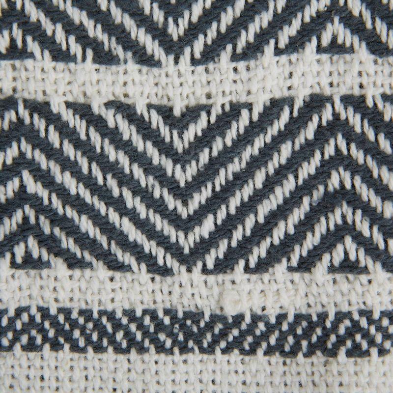 Design Imports Throws Chevron Print Hand Woven Throw Blanket